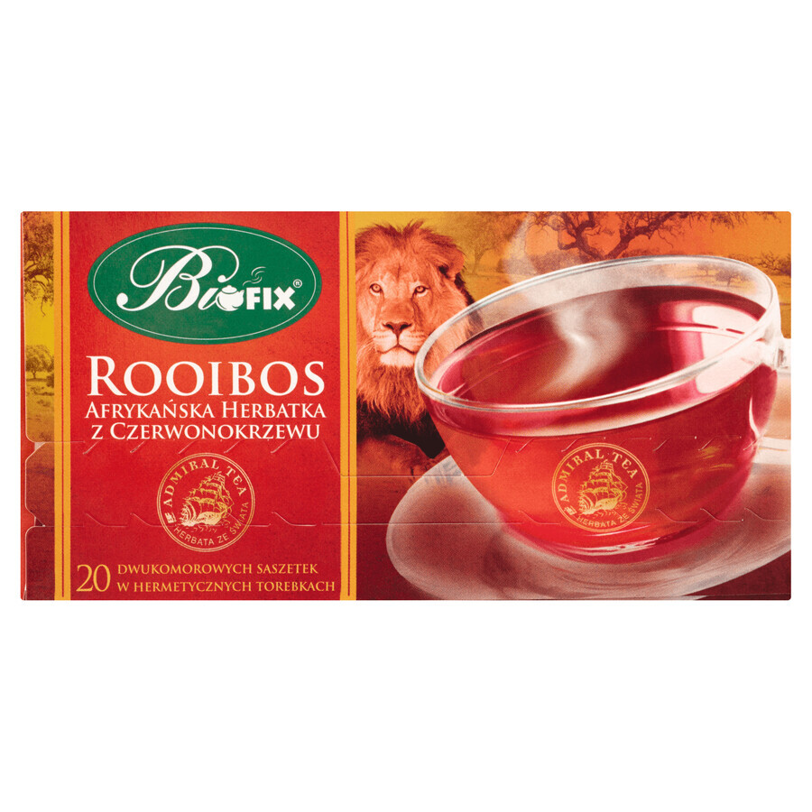 Bi Fix, Admiral Tea Rooibos, Tee, 20 Portionsbeutel