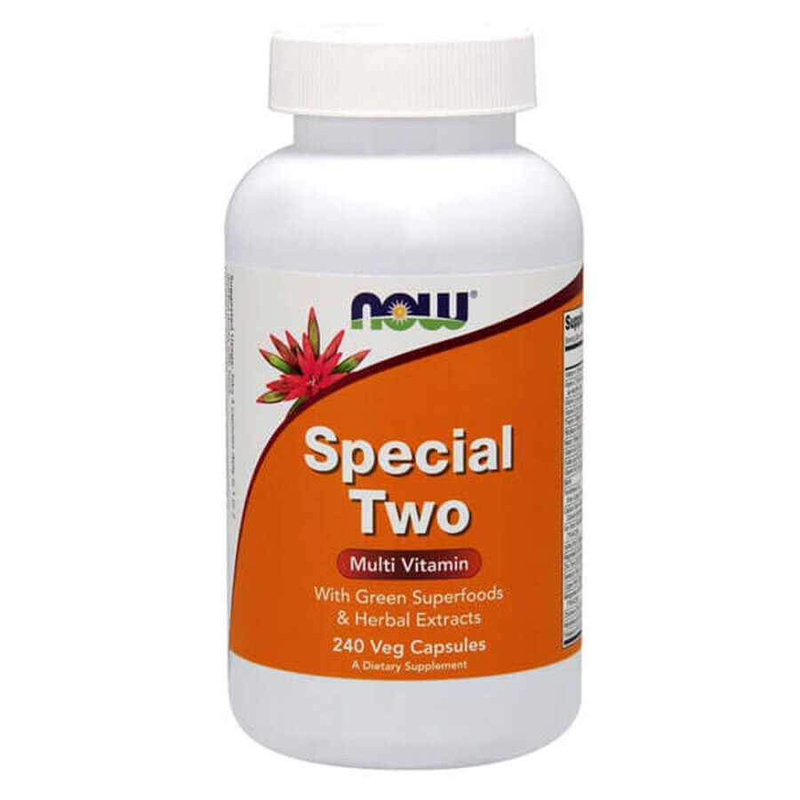 Now Foods Special Two, Vitamin and Mineral Pack, 240 Vegetarian Capsules