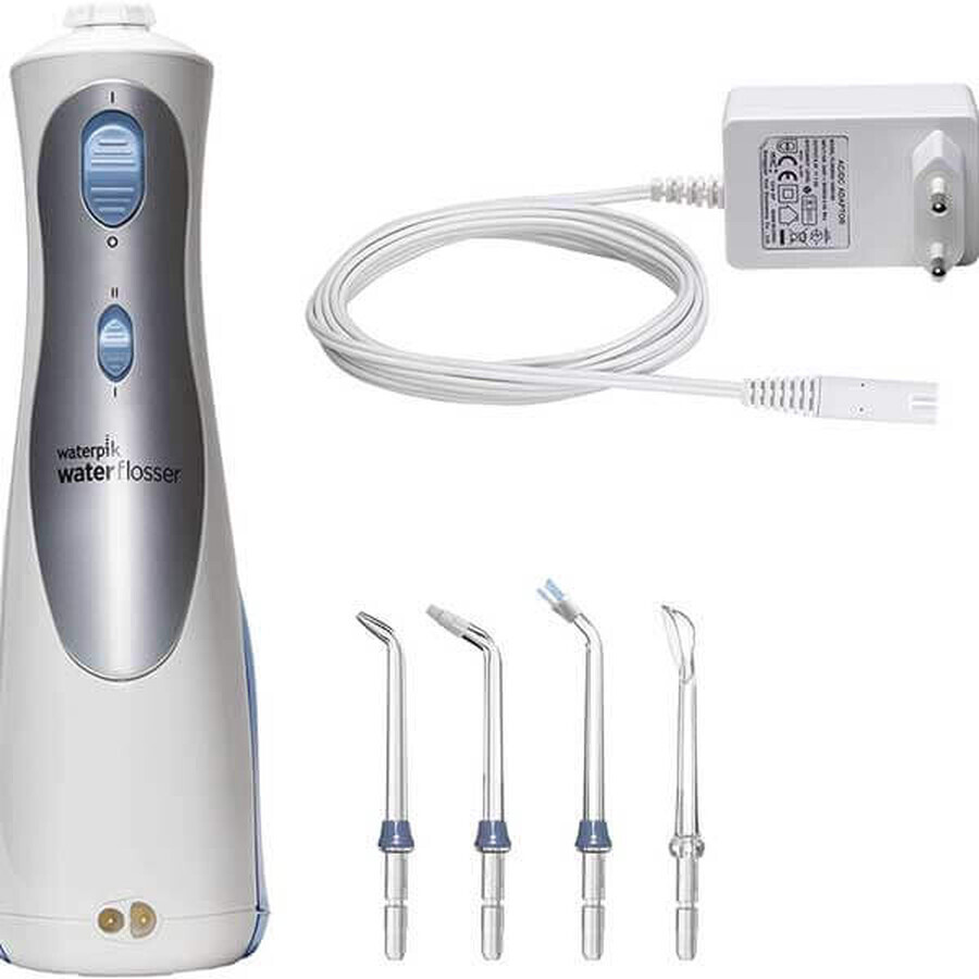 WATERPIK, irigator dentar, WP450, fără fir, 4 piese de mână