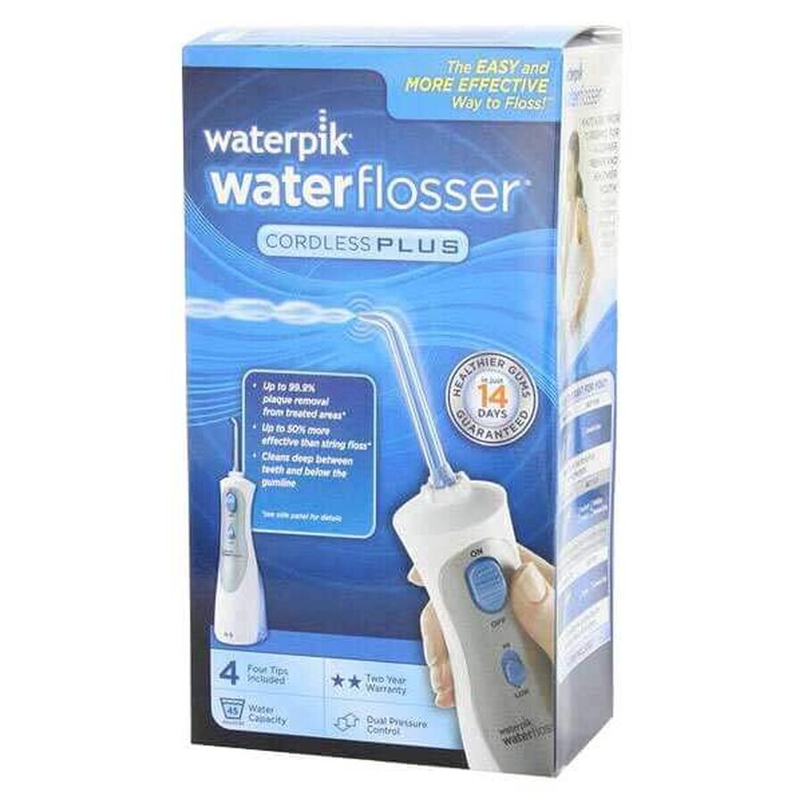 WATERPIK, irigator dentar, WP450, fără fir, 4 piese de mână