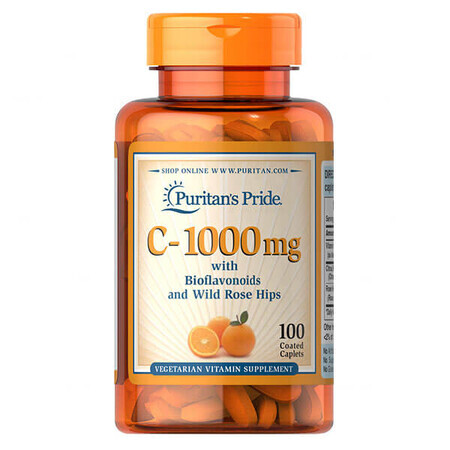 Puritan's Pride C-1000 mg, 100 comprimate