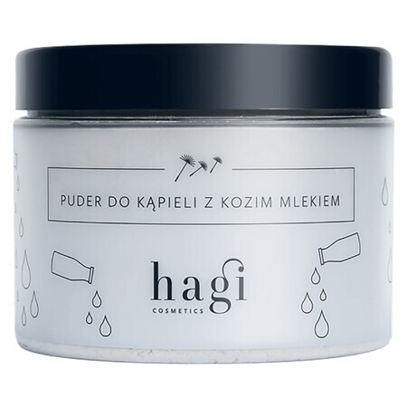 Hagi Cosmetics, polvere da bagno con latte di capra, 400 g