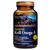 Doctor Life Antarctic Krill Omega-3, huile de krill de l'Antarctique, 90 gélules