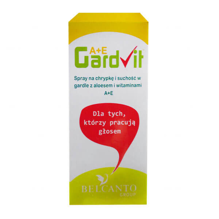 GardVit A + E, Spray bei Heiserkeit und trockenem Hals, 15 ml