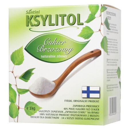 Santini, xylitol, birch sugar, 1000 g