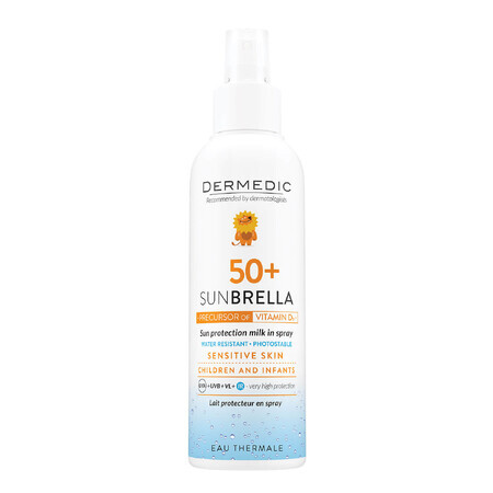 Dermedic Sunbrella Baby, schützende Spray-Lotion für Kinder ab 6 Monaten, SPF 50+, 150 ml