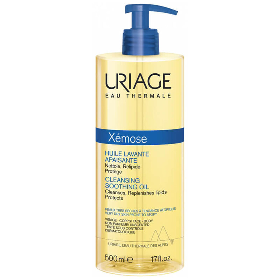 Uriage Xemose, Bade- und Duschöl, 500 ml