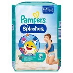 Pampers Splashers, Schwimmwindeln, Größe 4-5, 9-15 kg, 11 Stück