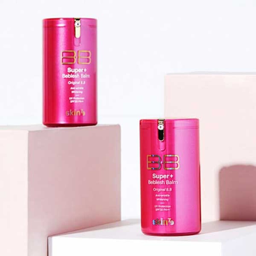 Skin79 BB Hot Pink Super+ Beblesh Balm, gezichtsversterkende crème, SPF 30, 40 g