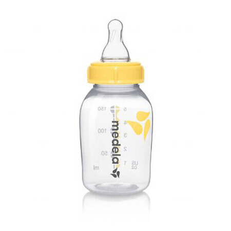 Medela Flasche mit Silikonsauger für langsamen Durchfluss, 150 ml