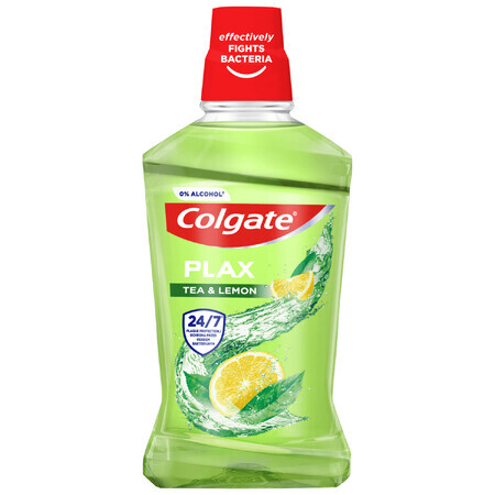 Colgate Plax Tea &amp; Lemon, apă de gură, 500 ml