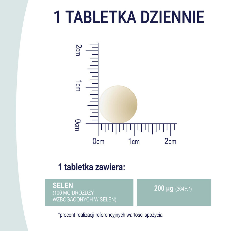 Naturell Organisch Selenium 200, 60 tabletten