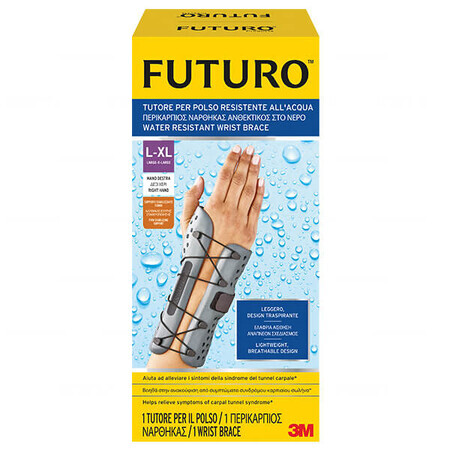 FUTURO Handgelenkstabilisator, wasserdicht, L/ XL, rechts, 1 Stück