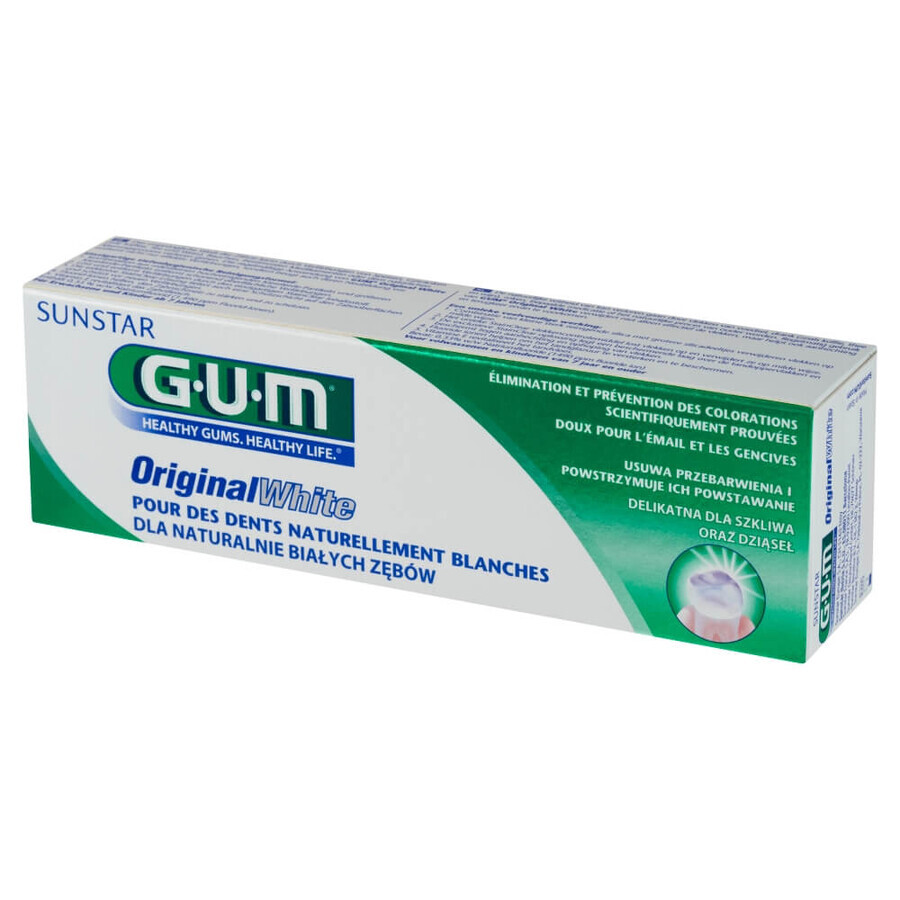 Sunstar Gum Original White, toothpaste, 75 ml