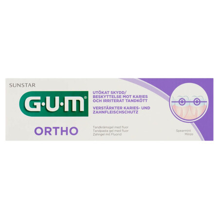 Sunstar Zahnfleisch Ortho, Zahnpasta, 75 ml