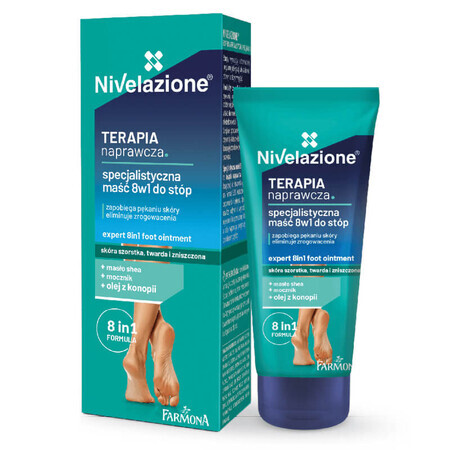 Farmona Nivelazione Repair Therapy, gespecialiseerde 8in1 voetzalf, 50 ml