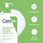 CeraVe, Feuchthalte-Reinigungsemulsion, normale und trockene Haut, 473 ml