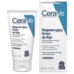 CeraVe, Regenerierende Handcreme mit Ceramiden, sehr trockene und dehydrierte Haut, 50 ml