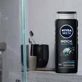 Nivea Men, 3 in 1 shower gel for face, body and hair, rock salts, 500 ml