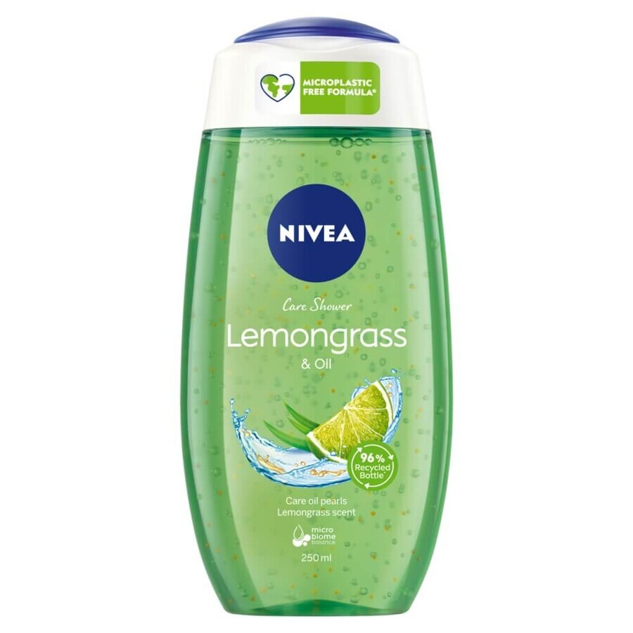 Nivea, gel de ducha, hierba de limón y aceite, 250 ml