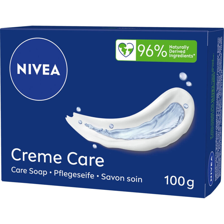 Nivea, sapone bar per la cura, creme care, 100 g