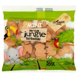 Ania Jungle Mini Biscuits, ohne Zuckerzusatz, 50 g