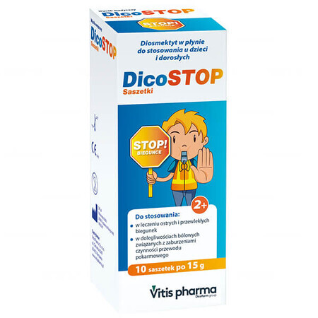 DicoStop, 15 gx 10 sachets