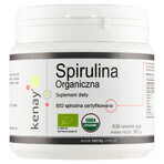 Kenay, Bio Spirulina, 600 Tabletten