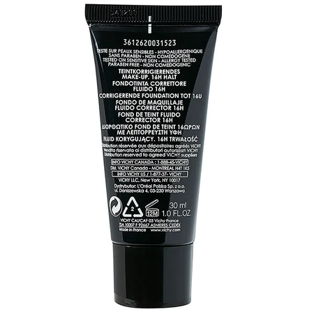 Vichy Dermablend, correcting fluid, 45 Gold, 30 ml