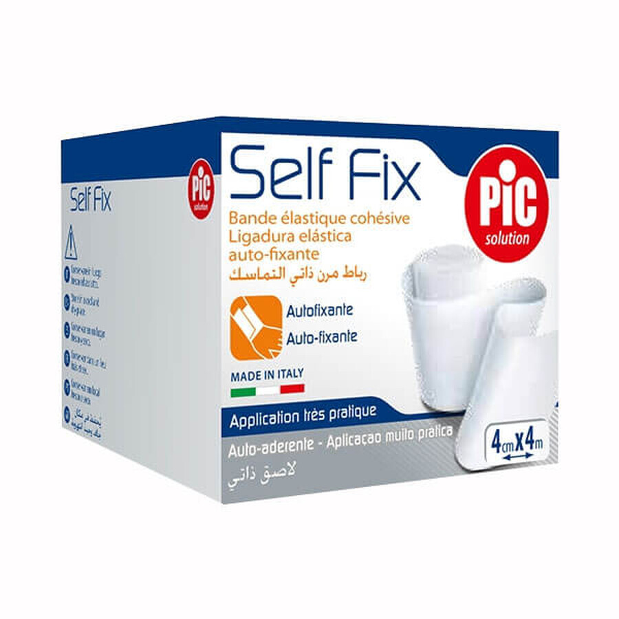 Pic Solution Self Fix, venda elástica, autoadhesiva, 4 cm x 4 m, 1 pieza