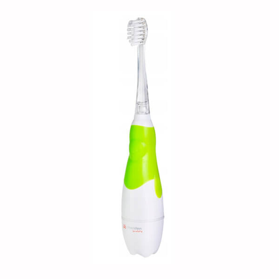 Meriden Kiddy sonic toothbrush for children, green, 0-4 years, 1 pc