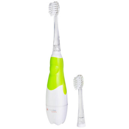 Meriden Kiddy sonic toothbrush for children, green, 0-4 years, 1 pc