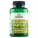 Swanson Activated Charcoal, 120 Capsules