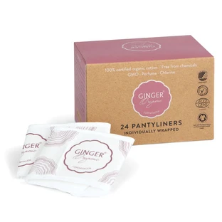 GingerOrganic, sanitary pads, 24 pcs