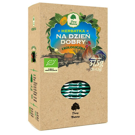 Dary Natury Na Dzień Dobry, tè biologico, 1,5 g x 25 bustine