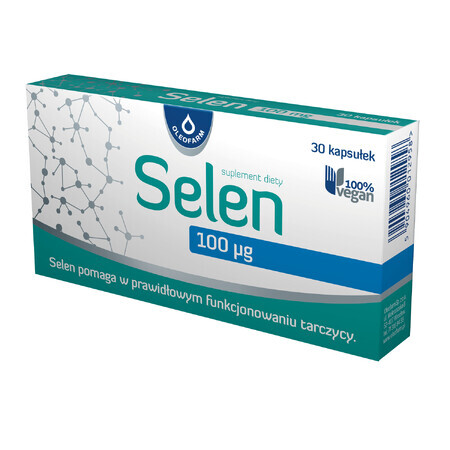 Selenium 100 μg, 30 capsules