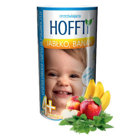 HOFFTI, Instant-Getränkegranulat, Apfel, Banane, ab 4 Monaten, 180 g