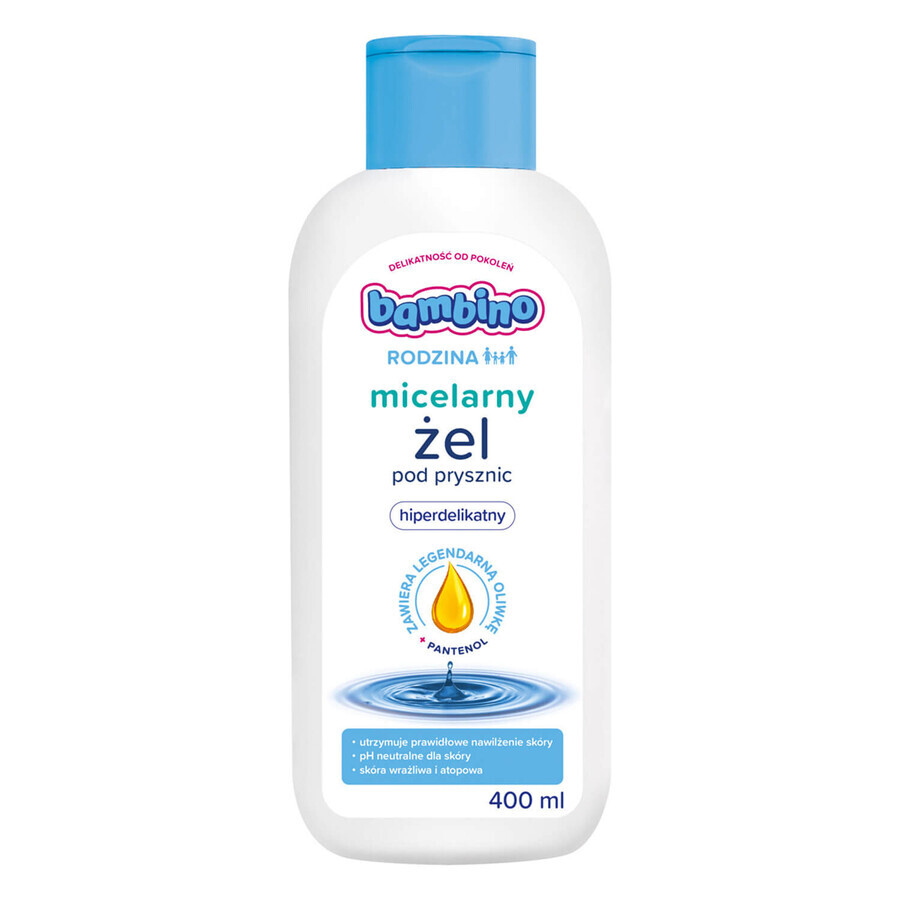 Bambino Family, mizellares Duschgel, hyper-delikat, ab 3 Jahren, 400 ml