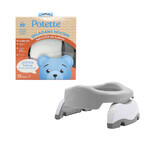 Potette Plus, Babytöpfchen und Toilettensitz 2in1, grau und weiß, 1 Stück