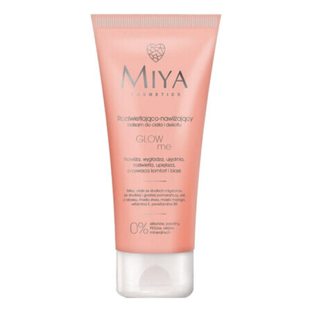 Miya Glow Me, leuchtende und feuchtigkeitsspendende Lotion für Körper und Dekolleté, 200 ml