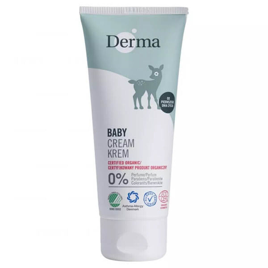 Derma Eco Baby, Beruhigungssalbe, 100 ml + Pflegecreme, 100 ml, + Shampoo-Seife, 150 ml + Feuchttücher, 64 Stück