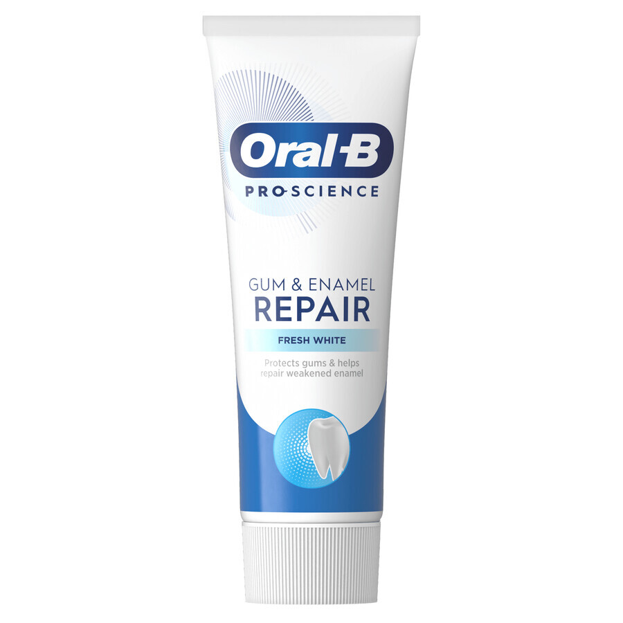 Oral-B Zahnfleisch &amp; Zahnschmelz Reparatur, Zahnpasta, Fresh White, 75 ml