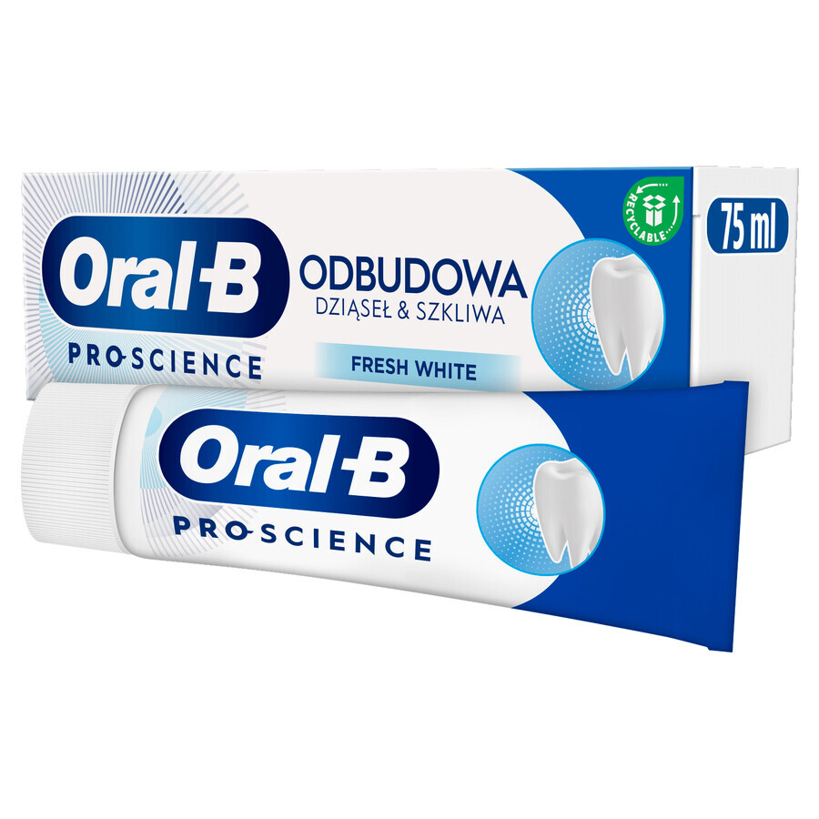 Oral-B Zahnfleisch &amp; Zahnschmelz Reparatur, Zahnpasta, Fresh White, 75 ml