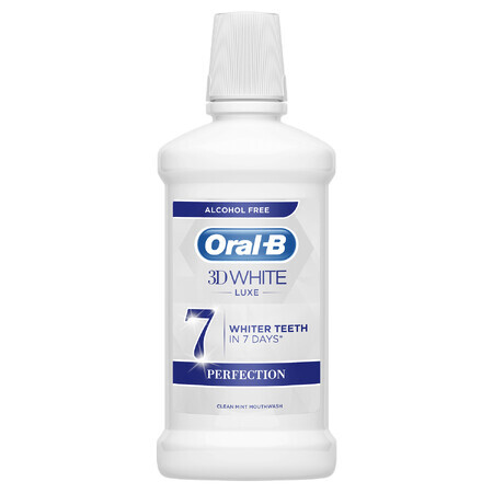 Oral-B 3D White Luxe Perfection, Perfection Mundspülung, 500 ml