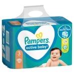 Pampers Active Baby, Windeln, Größe 3, 6-10 kg, 90 Stück