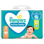 Pampers Active Baby, Windeln, Größe 3, 6-10 kg, 90 Stück