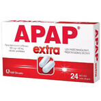 Apap Extra 500 mg + 65 mg, 24 Filmtabletten