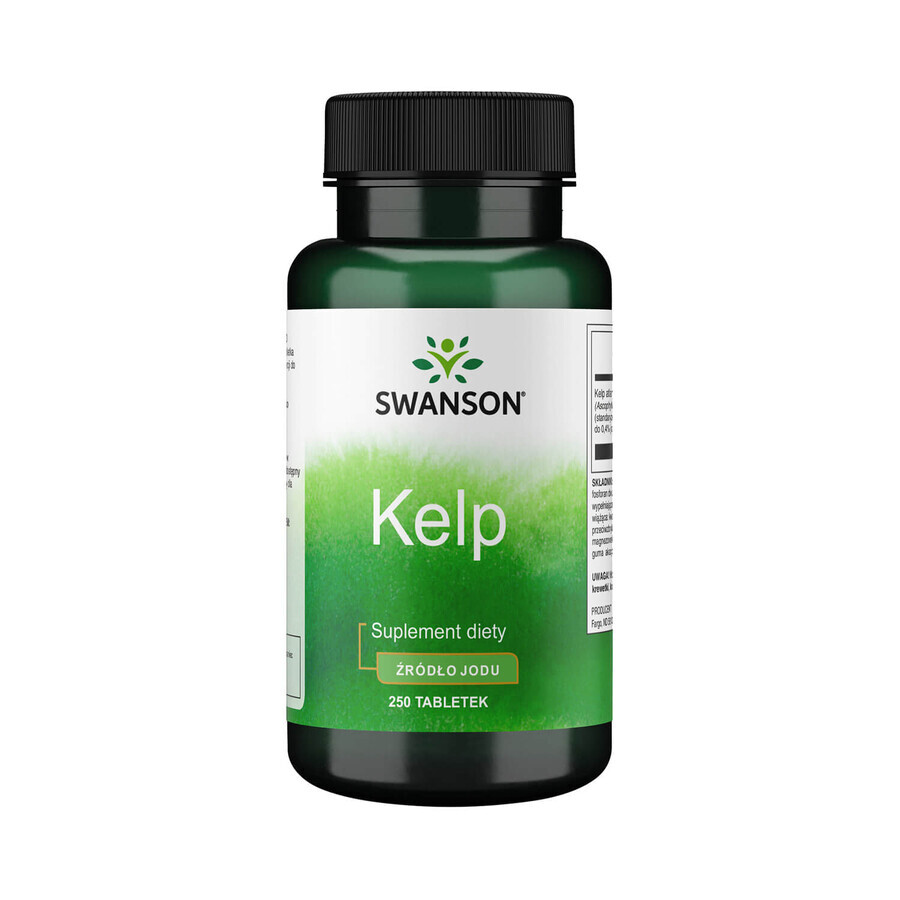 Swanson Kelp, 250 comprimés