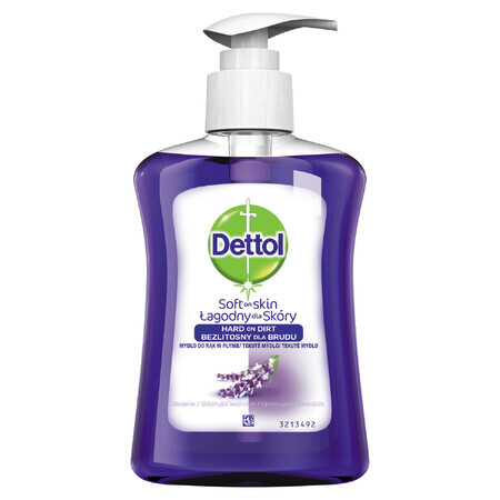 Dettol, antibakterielle Flüssigseife, beruhigend, 250 ml