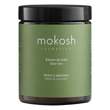 Mokosh, bodylotion, meloen met komkommer, 180 ml